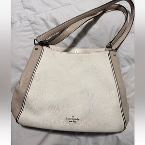 KATE SPADE NEW YORK LEILA LEATHER MEDIUM TOTE SHOULDER BAG